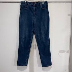 Gloria Vanderbilt Amanda Jeans Classic Blue Tapered Size 12